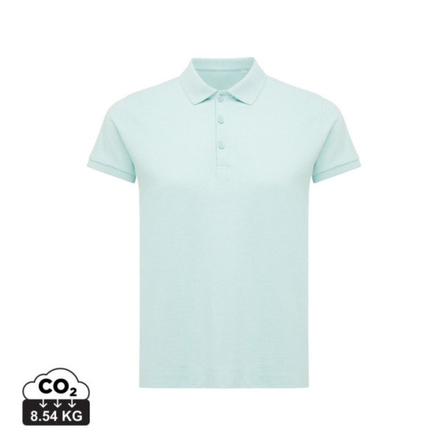 Polo femme personnalisé en coton recyclé Iqoniq Yosemite 