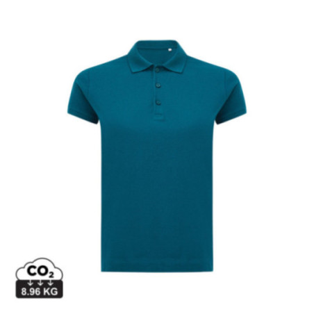 Polo femme personnalisé en coton recyclé Iqoniq Yosemite 