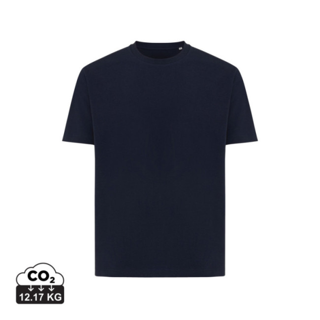T-shirt personnalisé coupe boxy en coton recyclé Iqoniq Teide 