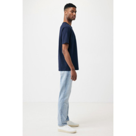 T-shirt personnalisé coupe boxy en coton recyclé Iqoniq Teide 