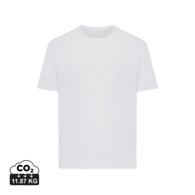 T-shirt personnalisé coupe boxy en coton recyclé Iqoniq Teide 