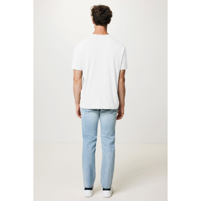 T-shirt personnalisé coupe boxy en coton recyclé Iqoniq Teide 