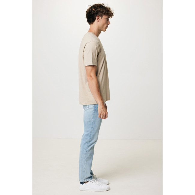 T-shirt personnalisé coupe boxy en coton recyclé Iqoniq Teide 