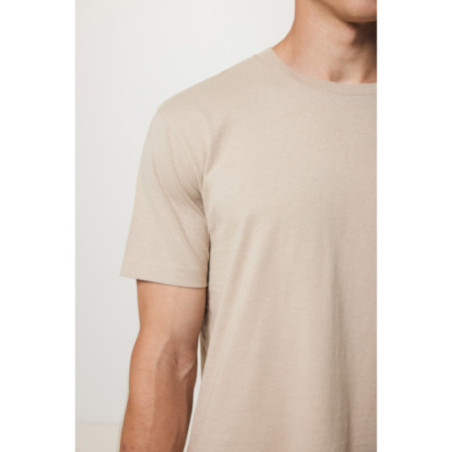 T-shirt personnalisé coupe boxy en coton recyclé Iqoniq Teide 