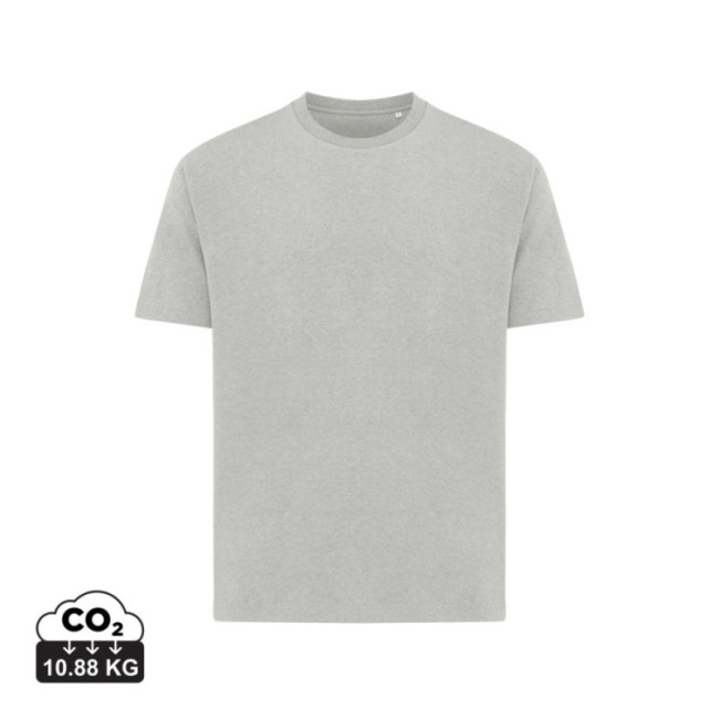 T-shirt personnalisé coupe boxy en coton recyclé Iqoniq Teide 