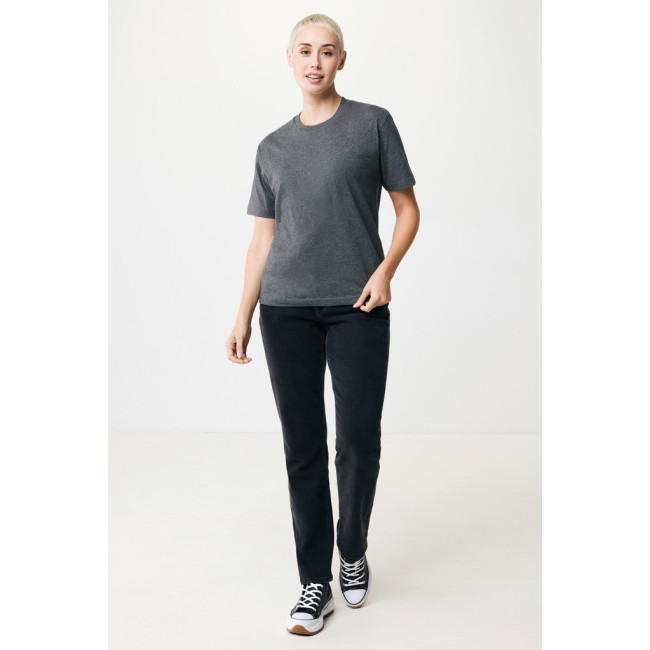 T-shirt personnalisé coupe boxy en coton recyclé Iqoniq Teide 