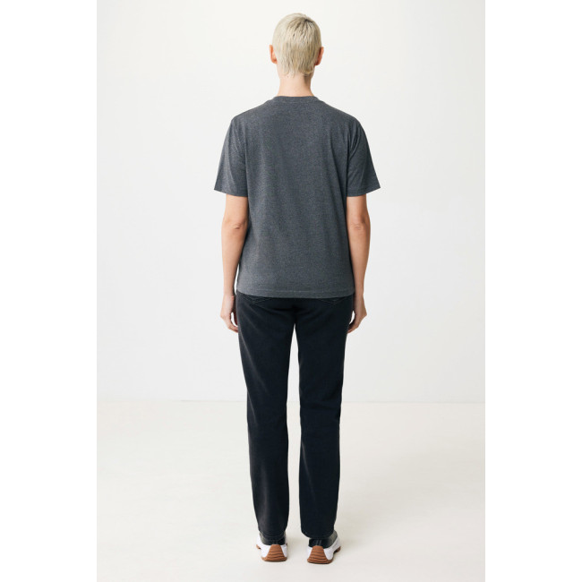 T-shirt personnalisé coupe boxy en coton recyclé Iqoniq Teide 