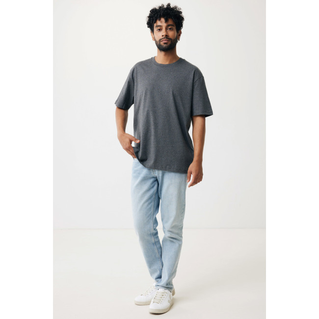 T-shirt personnalisé coupe boxy en coton recyclé Iqoniq Teide 