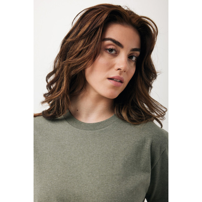 T-shirt personnalisé coupe boxy en coton recyclé Iqoniq Teide 
