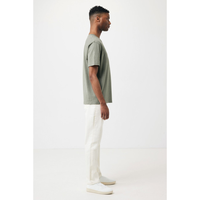T-shirt personnalisé coupe boxy en coton recyclé Iqoniq Teide 