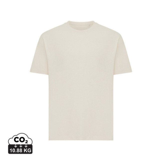 T-shirt personnalisé coupe boxy en coton recyclé Iqoniq Teide 
