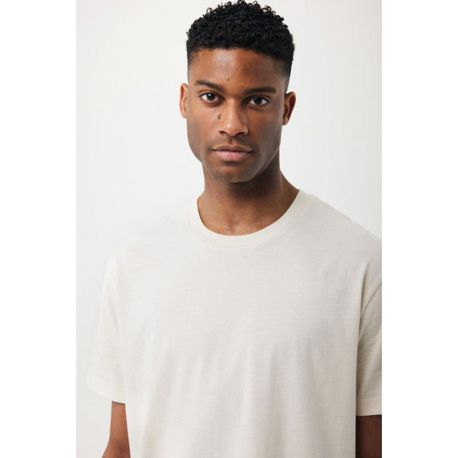 T-shirt personnalisé coupe boxy en coton recyclé Iqoniq Teide 