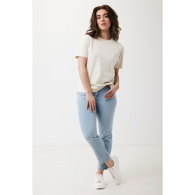 T-shirt personnalisé coupe boxy en coton recyclé Iqoniq Teide 