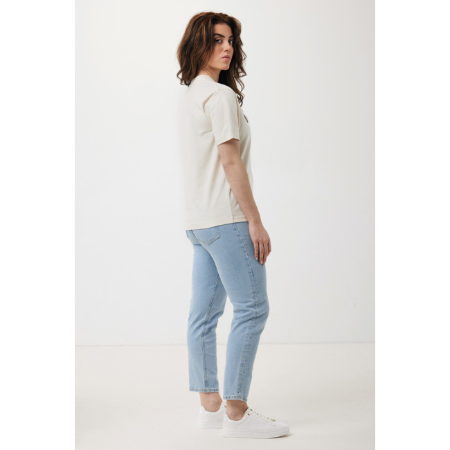 T-shirt personnalisé coupe boxy en coton recyclé Iqoniq Teide 