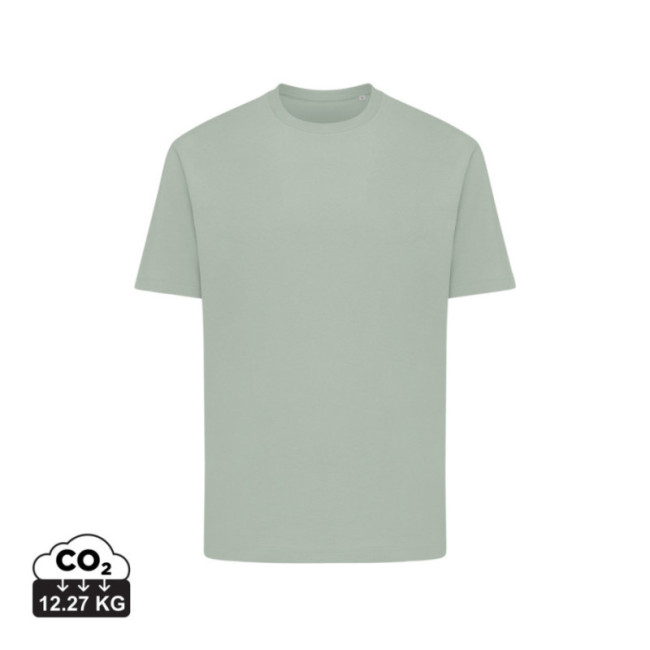 T-shirt personnalisé coupe boxy en coton recyclé Iqoniq Teide 