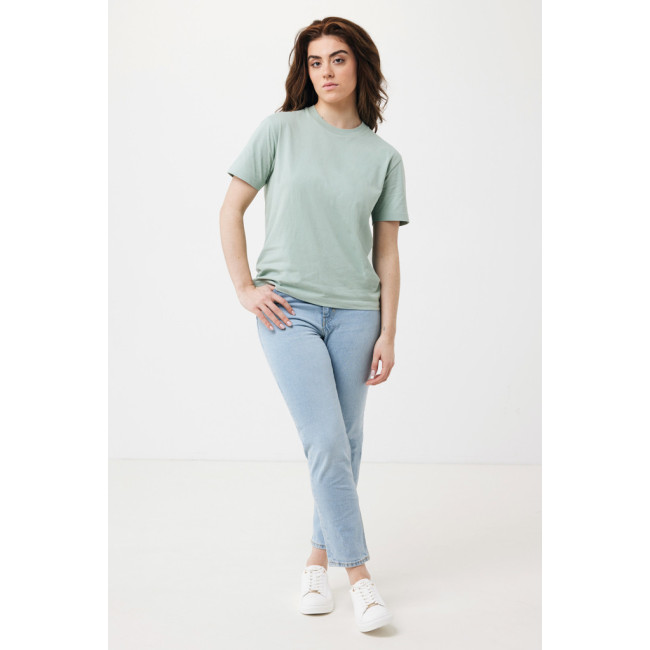 T-shirt personnalisé coupe boxy en coton recyclé Iqoniq Teide 