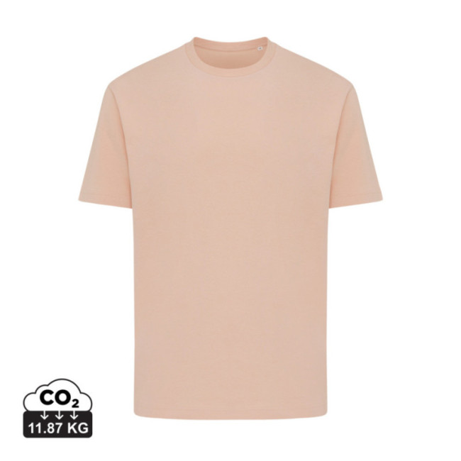 T-shirt personnalisé coupe boxy en coton recyclé Iqoniq Teide 