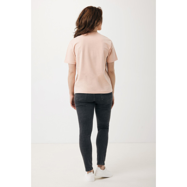 T-shirt personnalisé coupe boxy en coton recyclé Iqoniq Teide 