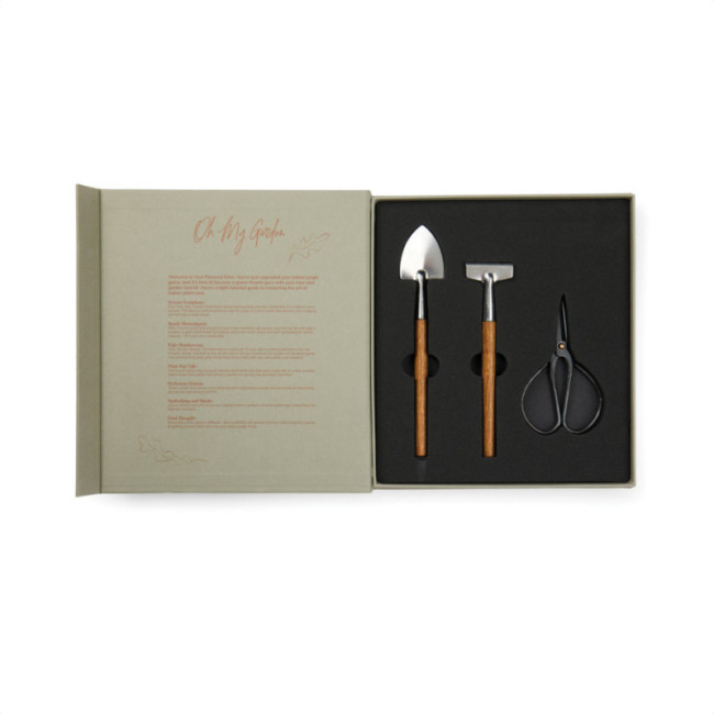 Coffret cadeau publicitaire VINGA Histoire du Jardin 