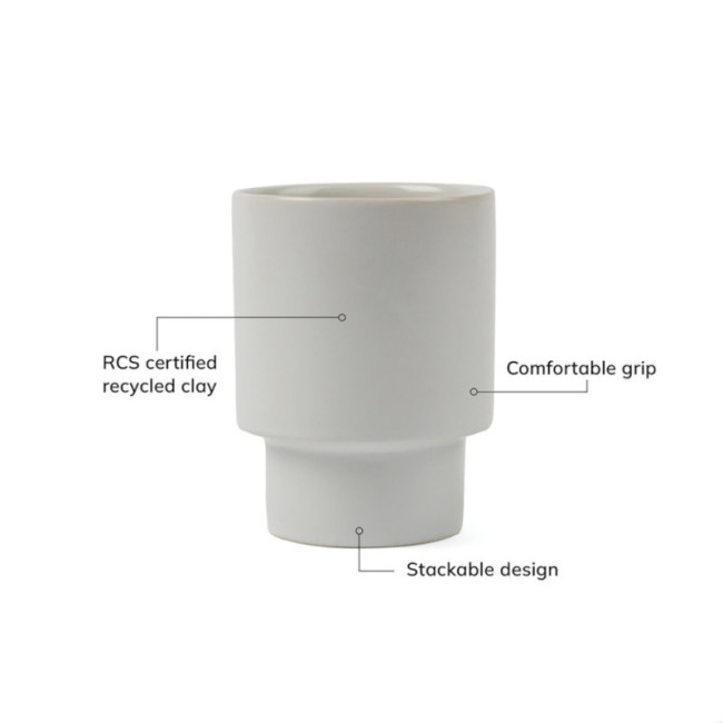 Mug personnalisé empilable VINGA Nagano 250ml 