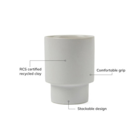Mug personnalisé empilable VINGA Nagano 250ml 