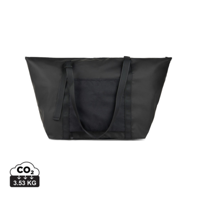 Sac weekend personnalisé en polyester recyclé VINGA Livorno 
