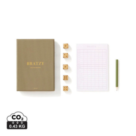 Jeu de dés avec carnet personnalisé VINGA Bratzy 