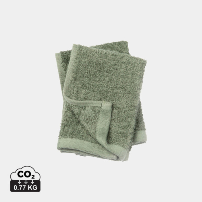 Lot de 2 serviettes invité personnalisées VINGA Birch 30x30 