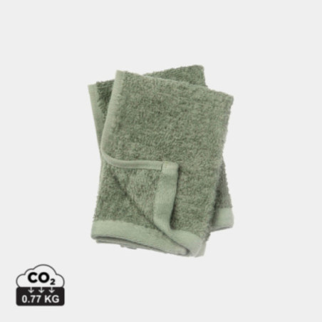 Lot de 2 serviettes invité personnalisées VINGA Birch 30x30 