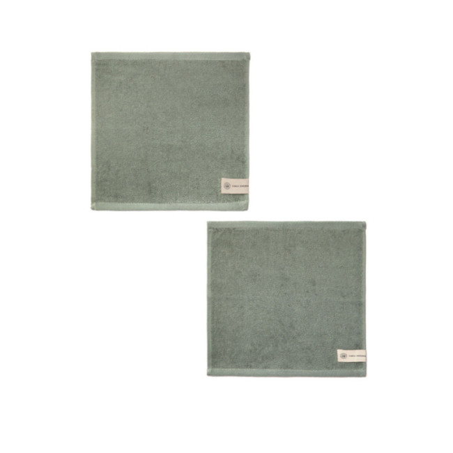 Lot de 2 serviettes invité personnalisées VINGA Birch 30x30 