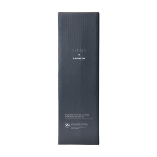 Gourde isotherme en inox recyclé VINGA Baltimore Trek 600 ml 