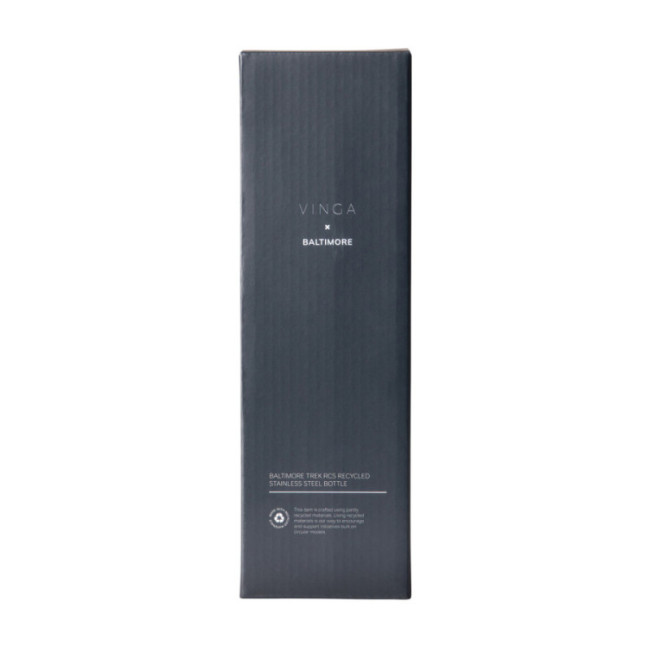 Gourde isotherme en inox recyclé VINGA Baltimore Trek 600 ml 