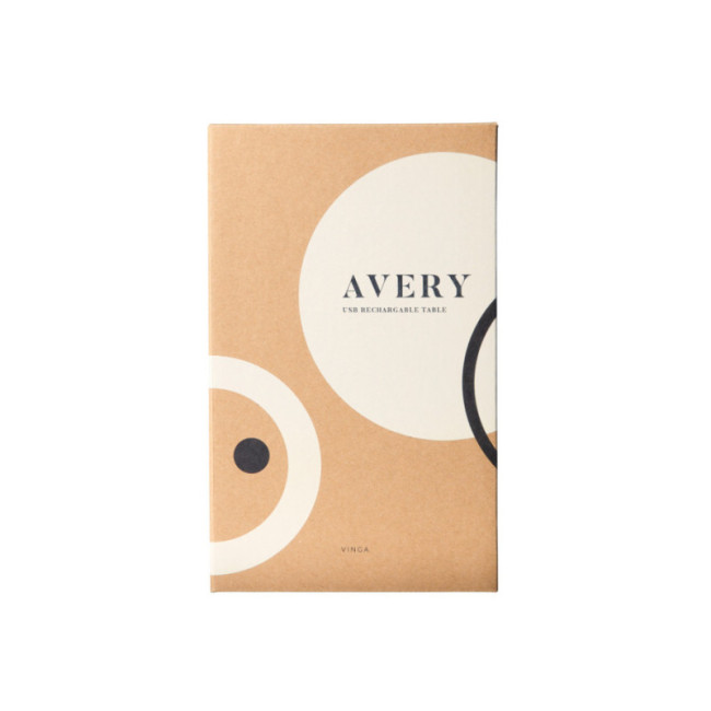 Lampe de table personnalisée VINGA Avery 