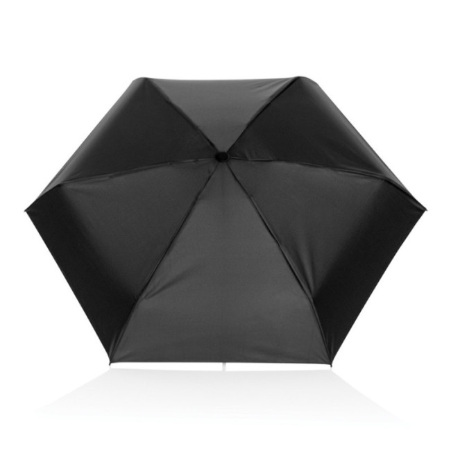 Mini parapluie personnalisé en rPET 190T pongé 