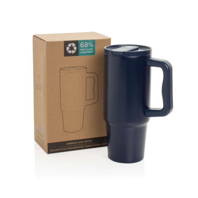 Grand mug isotherme personnalisé Embrace 900 ml 