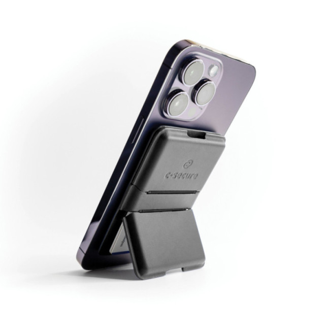 Porte-cartes magnétique pour téléphone MagSafe C-Secure 