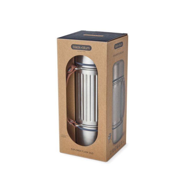 Gourde Personnalisable Explorer Duo Black+Blum 1L 