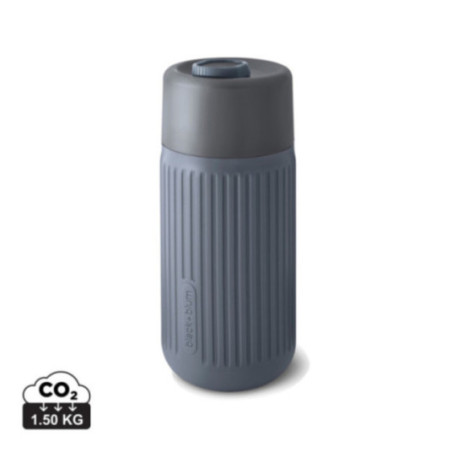 Mug de voyage personnalisé en verre Black+Blum 340 ml 