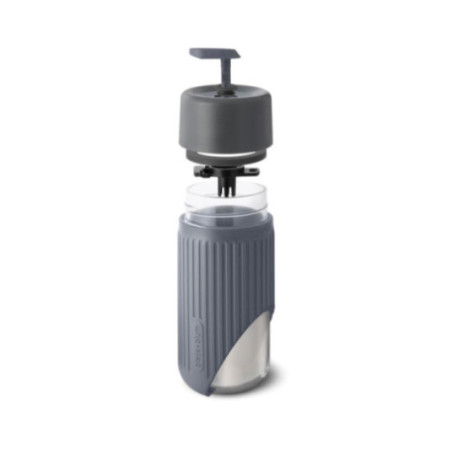 Mug de voyage personnalisé en verre Black+Blum 340 ml 