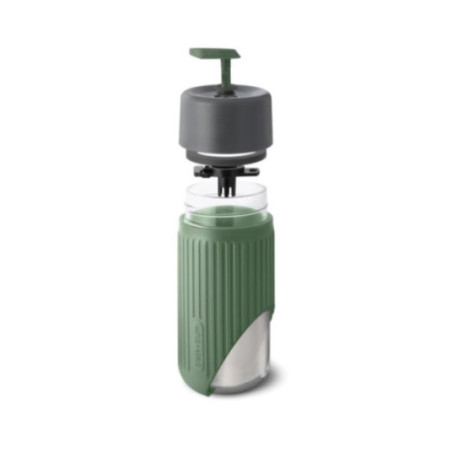 Mug de voyage personnalisé en verre Black+Blum 340 ml 