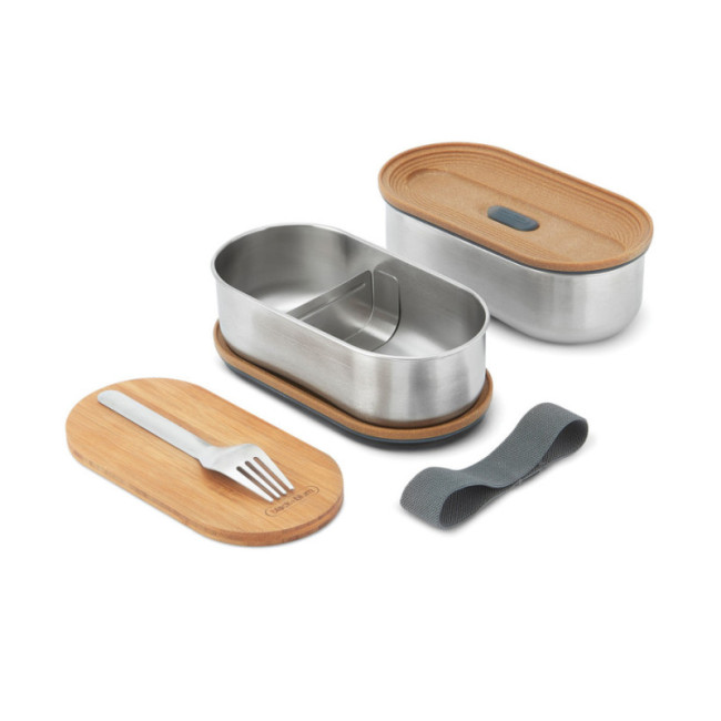 Bento personnalisé en acier inoxydable Black+Blum 