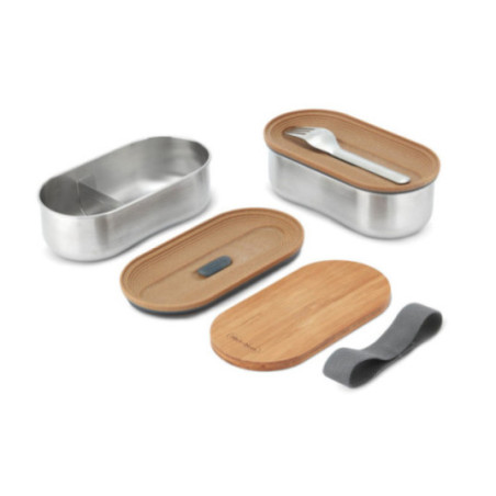 Bento personnalisé en acier inoxydable Black+Blum 