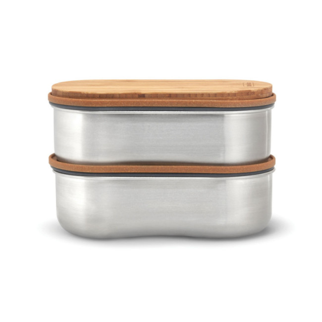 Bento personnalisé en acier inoxydable Black+Blum 