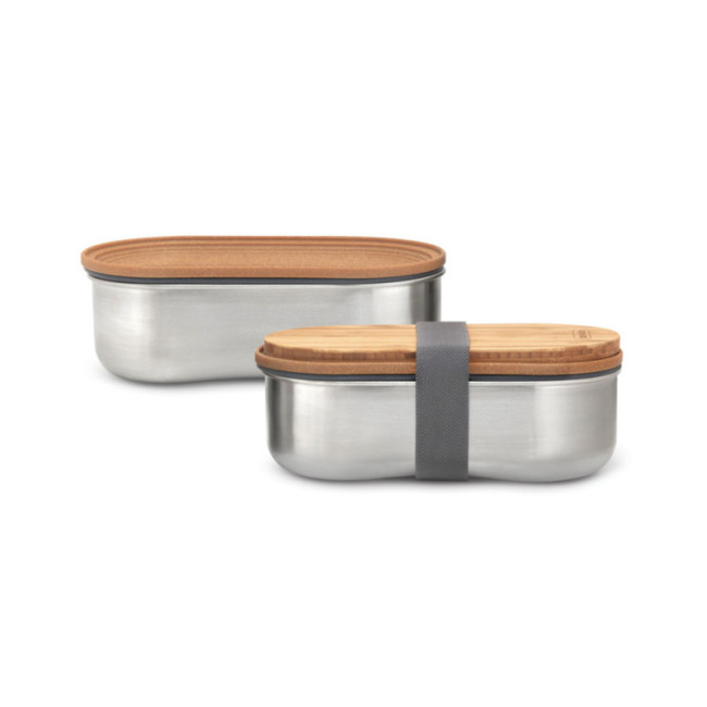 Bento personnalisé en acier inoxydable Black+Blum 