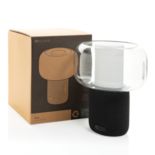 Lampe personnalisée avec haut-parleur Lux 