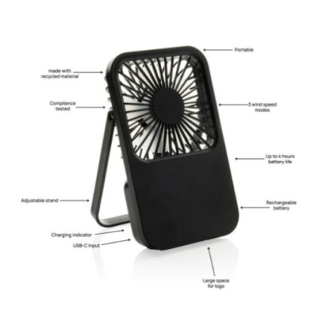Ventilateur de bureau personnalisé Aervina 