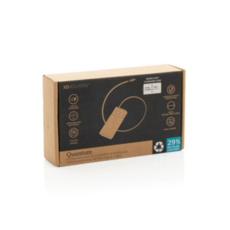 Powerbank personnalisée fast charge Quantum 