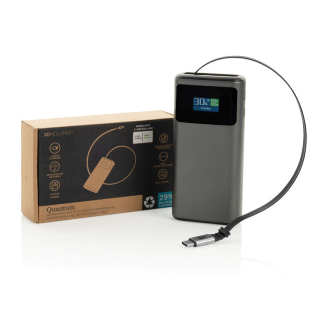 Powerbank personnalisée fast charge Quantum 