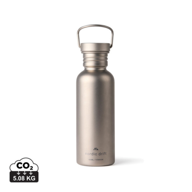 Gourde ultra légère titane Nordic Drift Trail 600 ml 