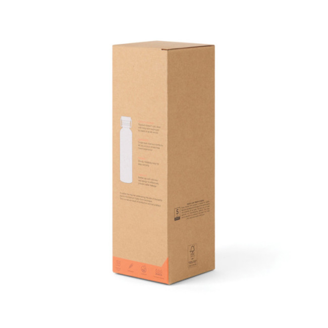 Gourde ultra légère titane Nordic Drift Trail 600 ml 